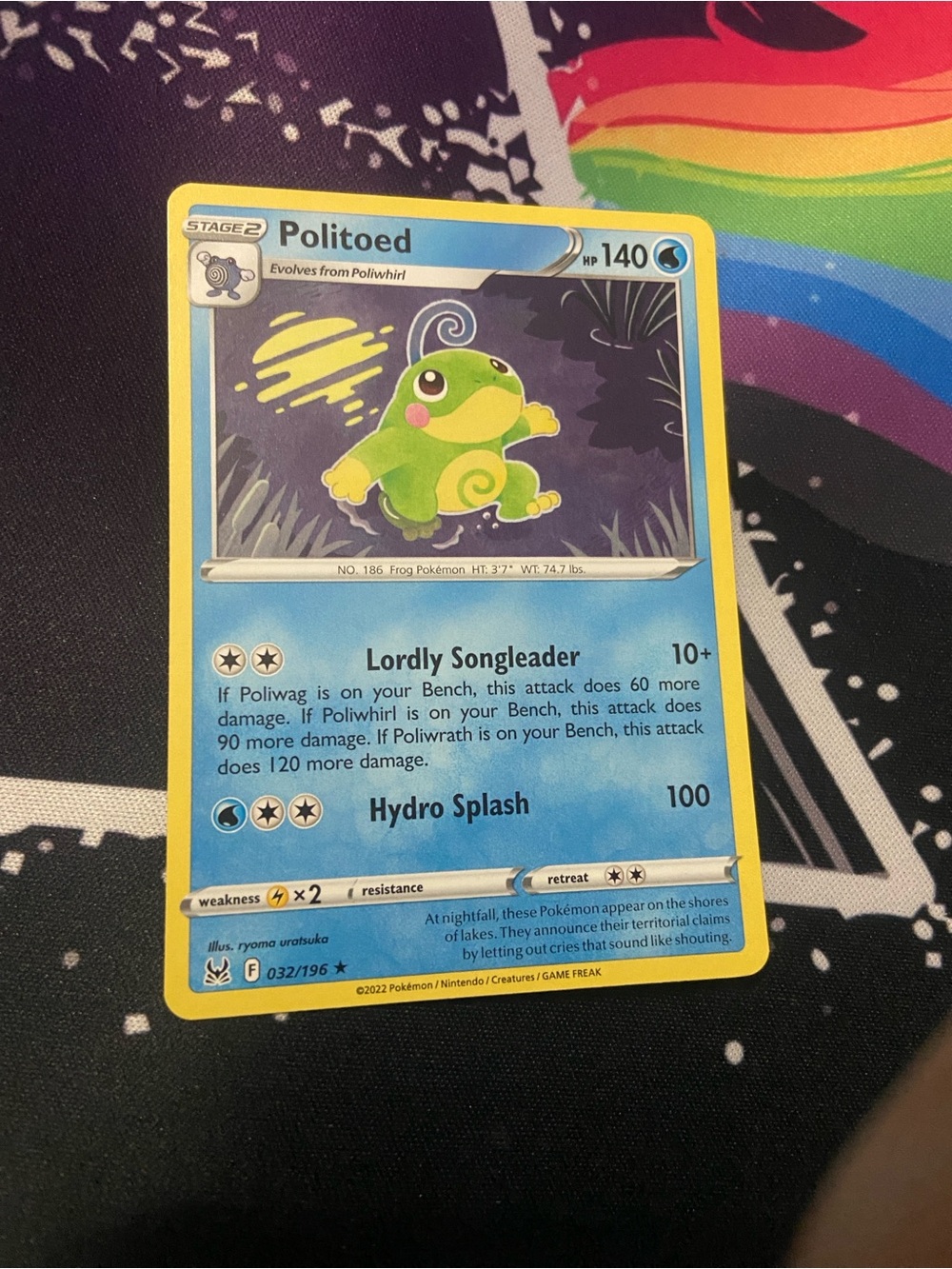 Politoed (Card Number 032/196) Lost Origin